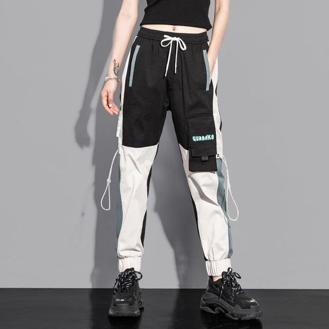 Pantalon dama cargo bolsillo frontal verde